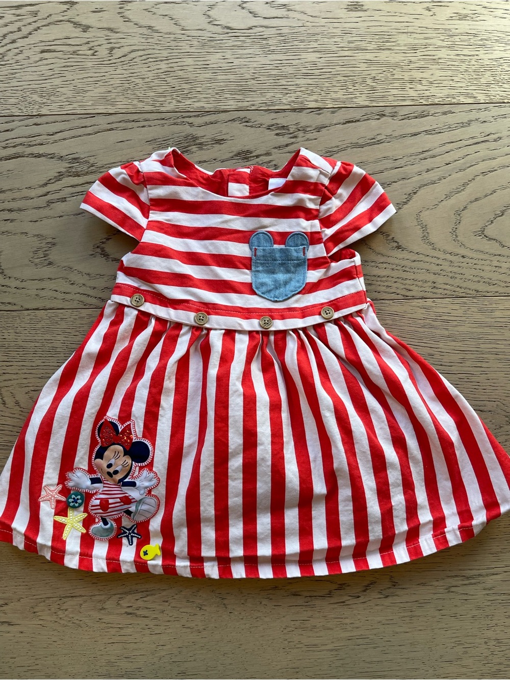 Baby Minnie Mouse Dress - 6/9 months